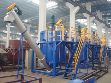 Yüksek Hızlı Sürtünme Yıkama Plastik Şişe Geri Dönüşüm Makinası Basit Kullanım