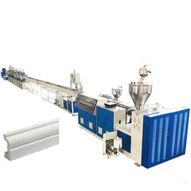 Plastik PS PVC Profil Üretim Hattı Süpürgelik Yüksek Performanslı Ekstrüzyon Hattı