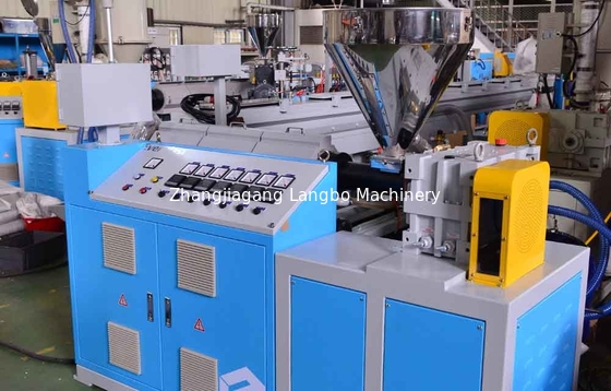 Yüksek çıkışlı 20-110mm HDPE boru ekstrüzyon hattı / polietilen boru üretim hattı