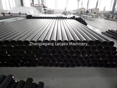 Yüksek çıkışlı 20-110mm HDPE boru ekstrüzyon hattı / polietilen boru üretim hattı