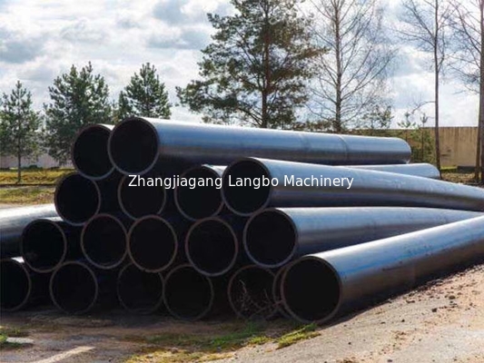 HDPE Büyük Diametralı Çürük Yapım Makinesi Boru Ekstrüzyon Hattı