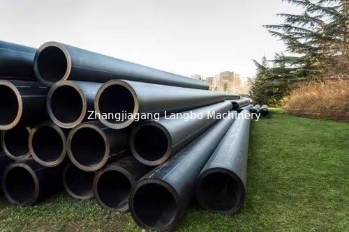 Gezegen kesicisi ile özel renkli HDPE boru yapım makinesi