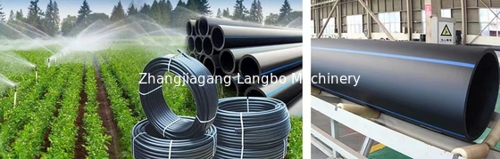 355-800mm çaplı yüksek kapasiteli HDPE PE boru çıkartma hattı entegre dişli kutusu ile