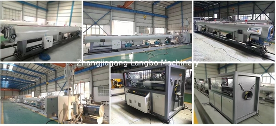 Otomatik Hdpe Boru Ekstrüzyon Makinesi 65mm Siemens Motor