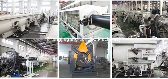 Özelleştirilmiş Hdpe Kablo Muhafaza Borusu Dn50mm Tek Vidalı