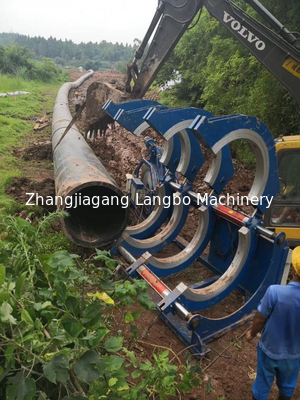 Özelleştirilmiş Hdpe Kablo Muhafaza Borusu Dn50mm Tek Vidalı