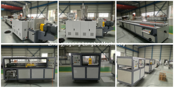 Yanmaz 55KW WPC Profil Ekstrüzyon Döşeme Panoları Yapımı Hattı