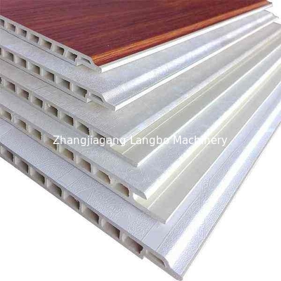 Otomatik Konik Çift Makara Ekstrüzer Plastik WPC PVC Tavan Paneli Plywood Board/Window Profile/Door Frame Making Extrusion Machine/Production Line