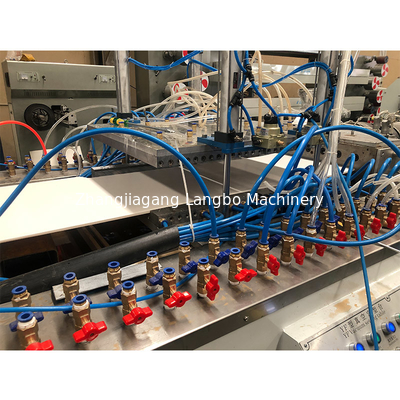 Siemens Motor Power Tam Otomatik PVC Plastik Profil Ekstrüzyon Üretim hattı En iyi üretim için