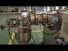 Transducer Granulator Machine Double Screw For Plastic