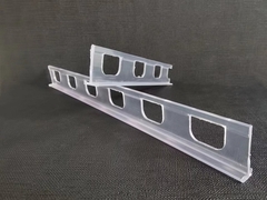 Süpermarket Kablo Kapağı Şeffaf PVC Profili Üretim Lini