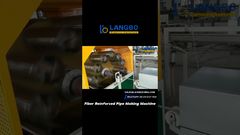 Verimli Fiber Takviyeli Boru Üretim Hattı #FiberTakviyeliBoru#boruEkstrüzyonMakinesi #pvcboru