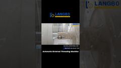 Plastik Borular İçin Dış Diş Açma Makinesi – Hassas Diş Açma#dişaçmamakinesi #plastikmakineleri