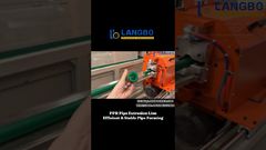 Sıhhi Tesisat Uygulamaları için Yüksek Hızlı PPR Boru Üretim Hattı #pprboru#boruekstrüzyon