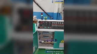 PP PE PVC Üretimi için Yüksek Hızlı Oluklu Boru Yapma Makinesi