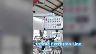 PVC Profil Ekstrüzyon Hattı Operasyonu | Beslemeden Taşımaya