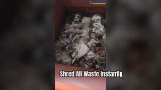 Plastik Ahşap Kağıt ve Metal Kutu Geri Dönüşümü için Endüstriyel Parçalayıcı Makinesi